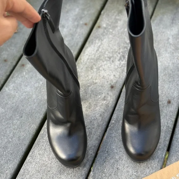 Michael KORS Emmy Runway Platform Boot Genuine Leather- Michael Kors Collection - Picture 7 of 8